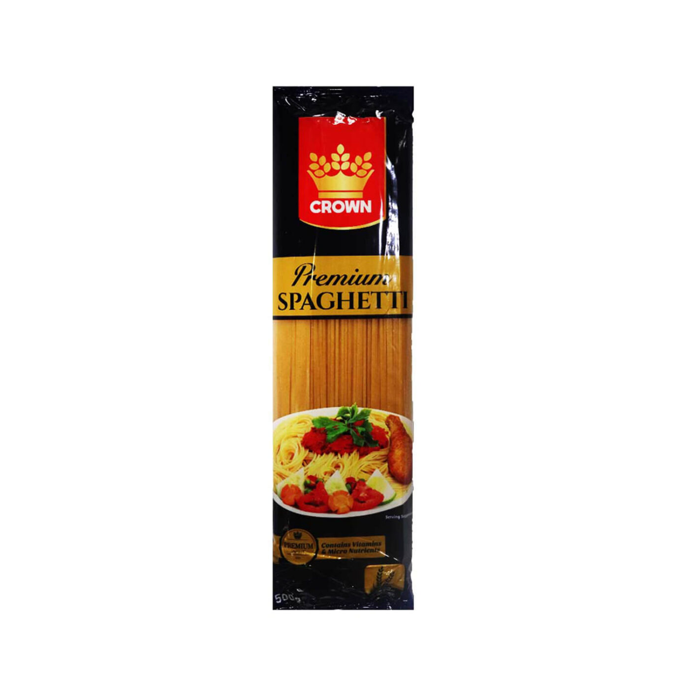 Premium Crown Spaghetti – 600g Single, Pack